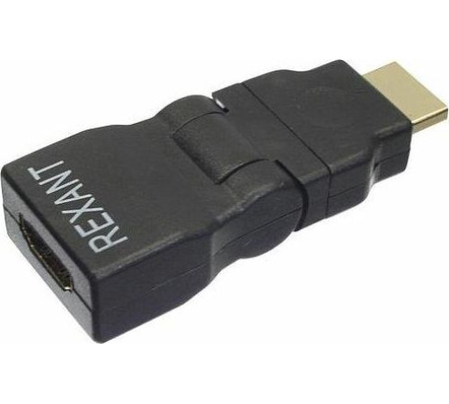 REXANT (17-6813) Переходник штекер HDMI - гнездо HDMI, поворотный