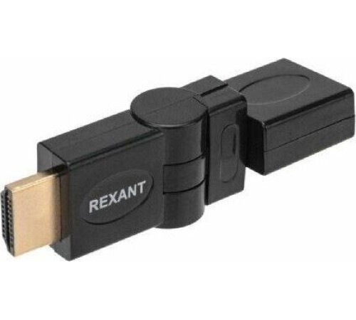 REXANT (17-6813) Переходник штекер HDMI - гнездо HDMI, поворотный