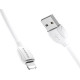 BOROFONE (6931474701763) BX19 USB-Lightning 8 Pin 2.4A 1M - белый