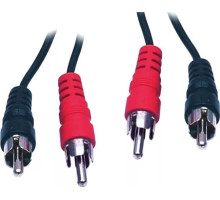 REXANT (17-0103) ШНУР 2 RCA - 2 RCA - 1,5 м