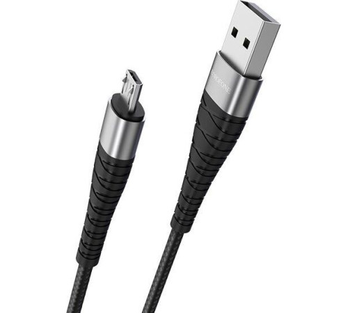 BOROFONE (6931474710437) BX32 USB (m)-microUSB (m) 1.0м - черный