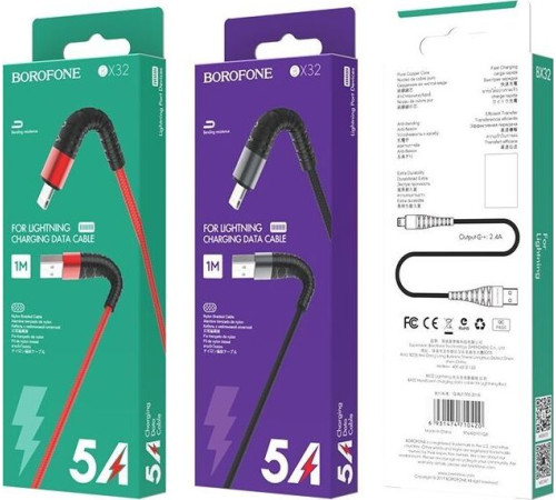 BOROFONE (6931474710413) BX32 1м черный