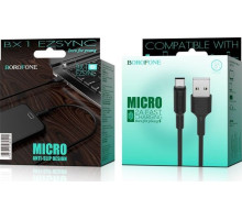 BOROFONE (6957531081654) BX1 USB (m)-microUSB (m) 1м черный