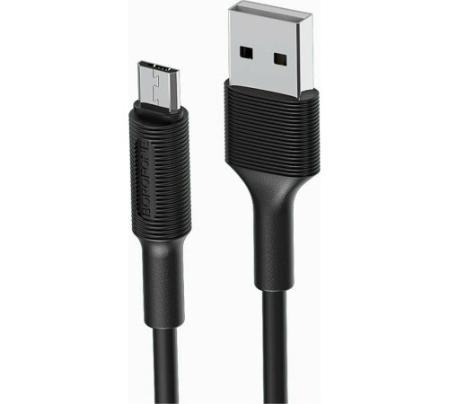 BOROFONE (6957531081654) BX1 USB (m)-microUSB (m) 1м черный