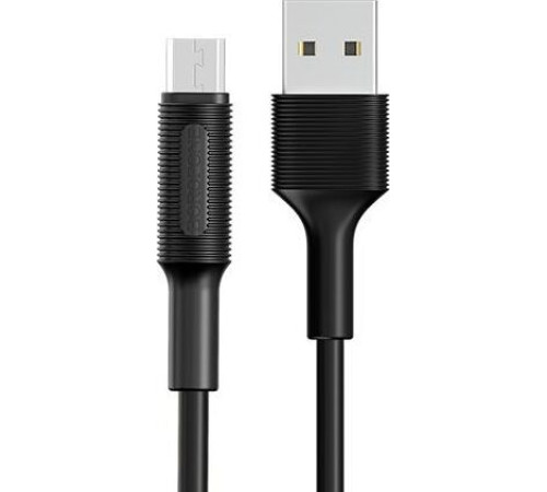 BOROFONE (6957531081654) BX1 USB (m)-microUSB (m) 1м черный