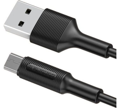 BOROFONE (6957531081654) BX1 USB (m)-microUSB (m) 1м черный