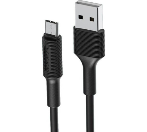 BOROFONE (6957531081654) BX1 USB (m)-microUSB (m) 1м черный