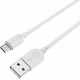 BOROFONE (6957531089988) BX14 USB-microUSB 2.4A 1м белый