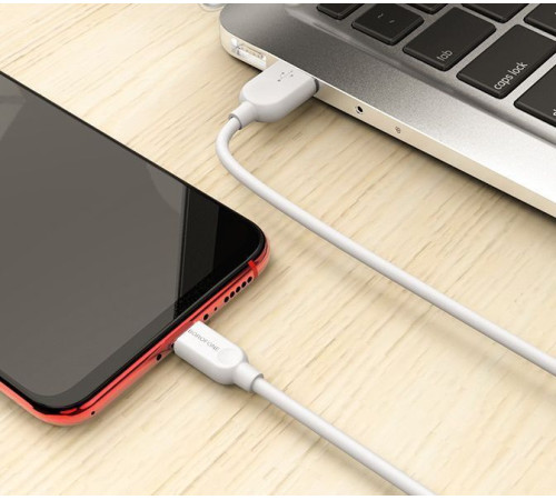 BOROFONE (6957531089988) BX14 USB-microUSB 2.4A 1м белый