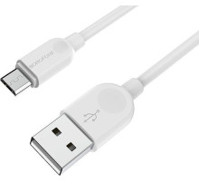 BOROFONE (6957531089988) BX14 USB-microUSB 2.4A 1м белый