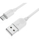 BOROFONE (6957531089988) BX14 USB-microUSB 2.4A 1м белый
