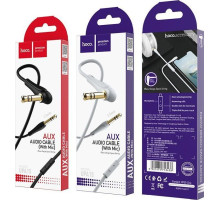 HOCO (6931474713438) UPA15 3.5mm (m) - 3.5mm (m) + микрофон 1.0m - серый