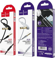 HOCO (6931474713438) UPA15 3.5mm (m) - 3.5mm (m) + микрофон 1.0m - серый