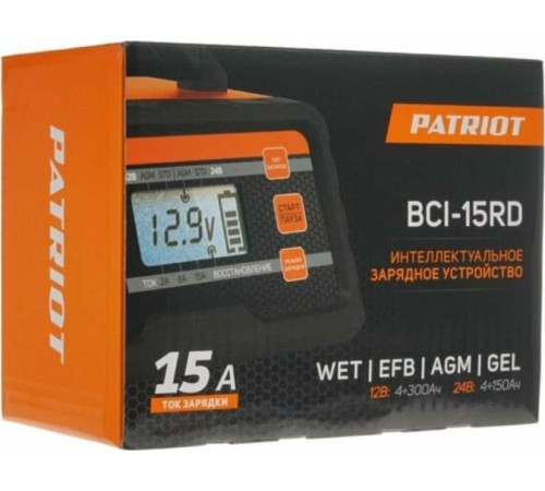 PATRIOT 650301915 BCI-15RD Зарядное устройство