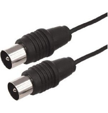 REXANT (17-5028) ВЧ КАБЕЛЬ ТВ ШТЕКЕР - ТВ ШТЕКЕР, ДЛИНА 20 МЕТРОВ, ЧЕРНЫЙ