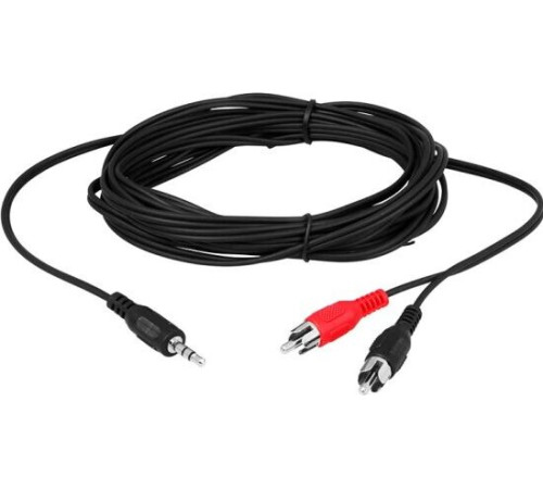 REXANT (17-4205) ШНУР СТЕРЕО 3,5 ММ - 2 RCA, ДЛИНА 5 МЕТРОВ