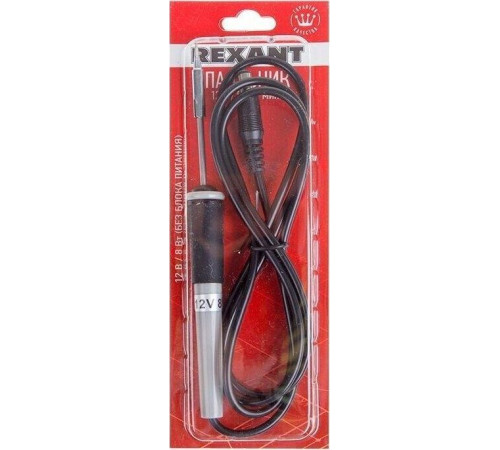 REXANT (12-0120) ПАЯЛЬНИК МИНИ (БЕЗ БП) 12V/8 ВТ (ZD-20A)
