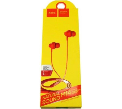 HOCO (6957531049340) M14 Initial sound красный