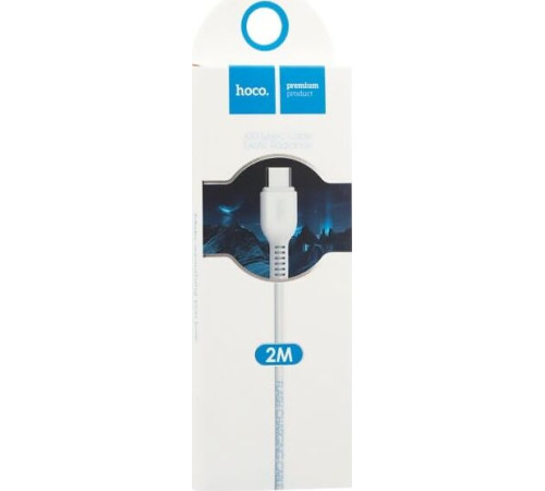 HOCO (6957531068914) X20 USB (m) - Type-C (m) 2.0m - белый