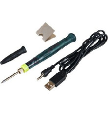 Паяльник REXANT (12-0180) ПАЯЛЬНИК МИНИ (ПИТАНИЕ ЧЕРЕЗ USB ) 5V/8 ВТ (ZD-20U)