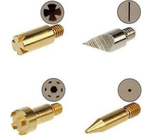 REXANT (12-0183-1) ВЫЖИГАТЕЛЬ, 21 НАСАДКА, ПОДСТАВКА, 230 В/30 ВТ (ZD-972A)