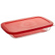 ЗАБАВА РК-0047/2 Прямоугольная форма для запекания с крышкой 1,5л