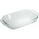ЗАБАВА РК-0055 Прямоугольная форма для запекания с ручками 3,7 л