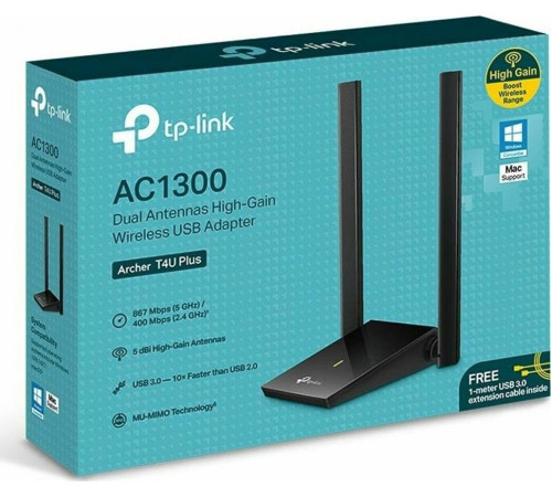 Wi-Fi адаптер TP-Link Archer T4U Plus