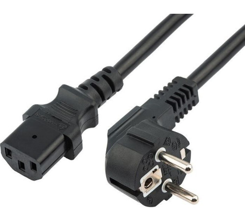 REXANT (11-1131) ШНУР, ВИЛКА УГЛОВАЯ - ЕВРОРАЗЪЕМ С13, 3X0,75 ММ, ДЛИНА 1,8 М