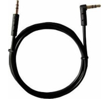 REXANT (18-1120) АУДИОКАБЕЛЬ 3,5 ММ ШТЕКЕР-ШТЕКЕР УГЛОВОЙ 1 М ЧЕРНЫЙ