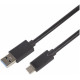 REXANT (18-1880) Шнур USB 3.1 type C (male)-USB 3.0 (male) 1 м