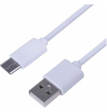 REXANT (18-1881-1) Шнур USB 3.1 type C (male)-USB 2.0 (male) 1 м белый