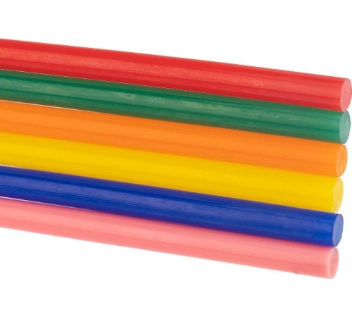 REXANT (09-1020) Клеевые стержни, O=7мм, 100мм, цветные