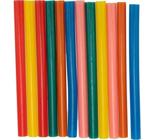REXANT (09-1020) Клеевые стержни, O=7мм, 100мм, цветные