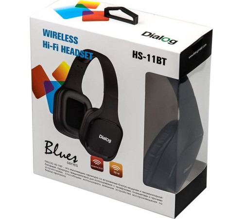 DIALOG HS-11BT BLUES черный