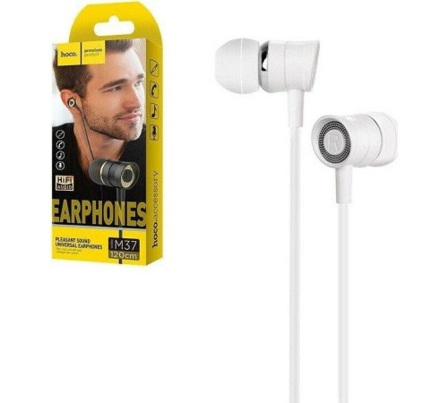 HOCO (6957531078739) M37 PLEASANT SOUND белый