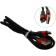 HOCO (6957531080220) X26 USB (m)-microUSB (m) 1.0м - красный/черный