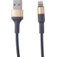 HOCO (6957531080213) X26 USB (m)-microUSB (m) 1.0м - черный/золотой