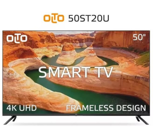 OLTO 50ST20U SMART TV 4K UHD Android Безрамочный