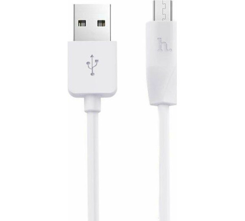 HOCO (6957531032038) X1 USB (m)-microUSB (m) 1.0м - белый