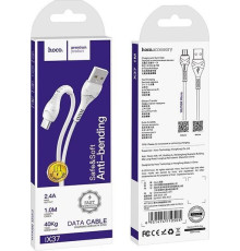 HOCO (6931474710505) X37 USB (m)-microUSB (m) 1.0м - белый