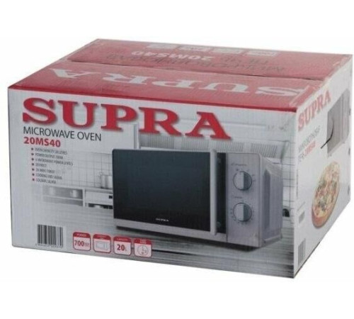 SUPRA 20MS40 серебристый