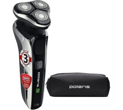 POLARIS PMR 0307RС WET&DRY PRO 5 BLADES+ черный/хром