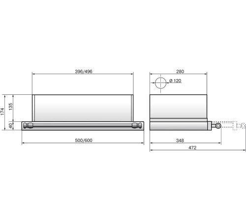 ELIKOR ИНТЕГРА 60П-400-В2Л антрацит/рейлинг бронза (841038)