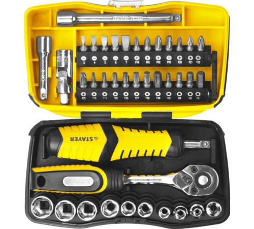 STAYER 25135-H39 Набор инструментов 39 предм.