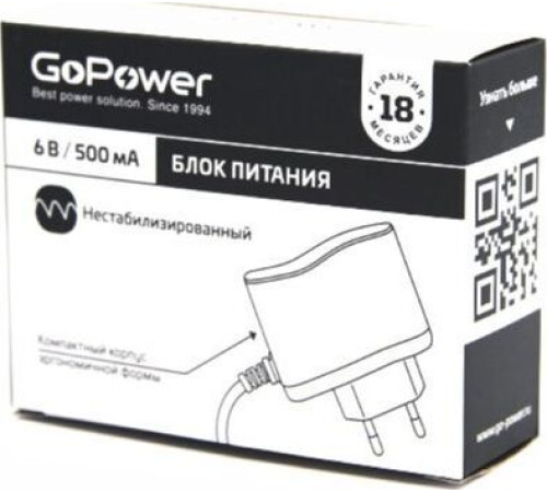 GOPOWER (00-00015340) V6/500 БП