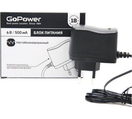 GOPOWER (00-00015340) V6/500 БП