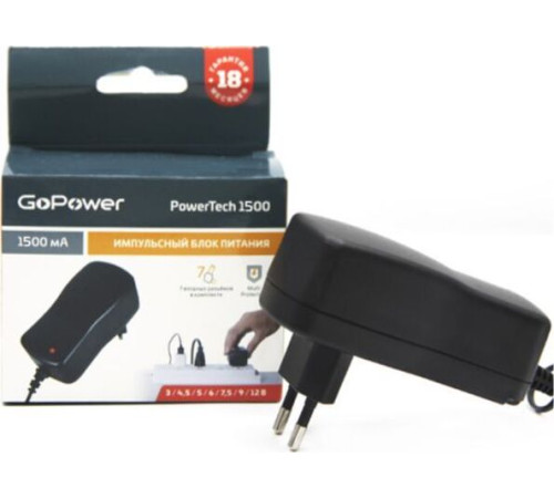 GOPOWER (00-00015336) PowerTech 1500, импульсный