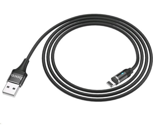 HOCO (6931474716705) U76 USB (m) - 8 Pin (m) 1.2m - черный