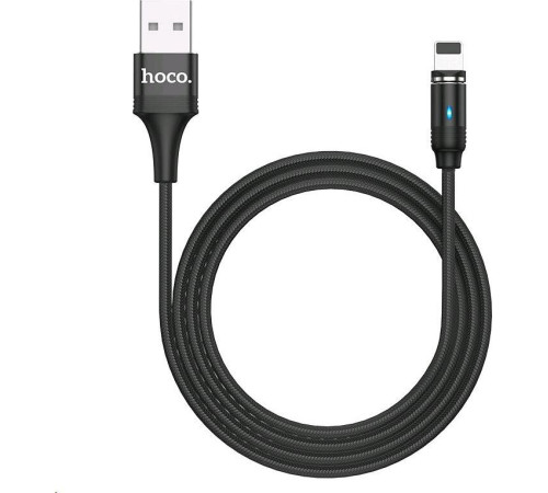 HOCO (6931474716705) U76 USB (m) - 8 Pin (m) 1.2m - черный